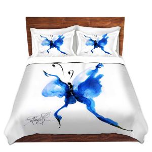 Artistic Duvet Covers and Shams Bedding | Kathy Stanion - Butterfly Song 54