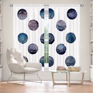 Decorative Window Treatments | Kathy Stanion - Circle Joy 2 | simple pattern geometric