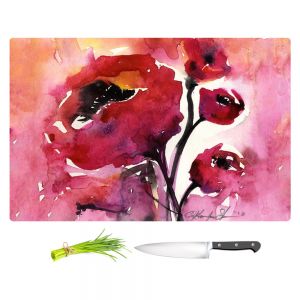 Artistic Kitchen Bar Cutting Boards | Kathy Stanion - Floral 17
