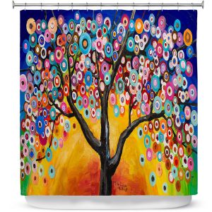 Premium Shower Curtains | Lam Fuk Tim - Colorful Tree V