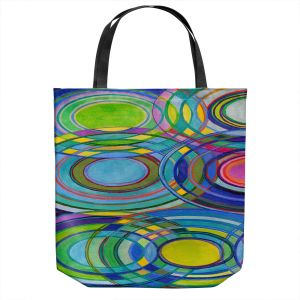 Unique Shoulder Bag Tote Bags | Lorien Suarez - Water Series 1 | Abstract patterns