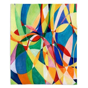 Decorative Fleece Throw Blankets | Lorien Suarez - Water Series 11 | Abstract patterns