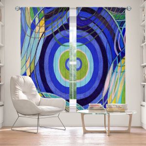 Decorative Window Treatments | Lorien Suarez - Water Series 9 | Abstract patterns