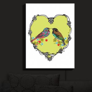 Nightlight Sconce Canvas Light | Marci Cheary - Love Birds