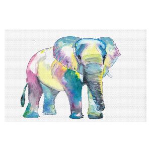 Decorative Floor Covering Mats | Markus Bleichner - Big Elephant | Animals Elephant