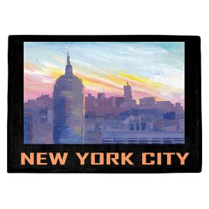 Countertop Place Mats | Markus Bleichner - New York City Retro Poster | Cities Travel