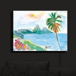 Nightlight Sconce Canvas Light | Markus Bleichner - St Lucia
