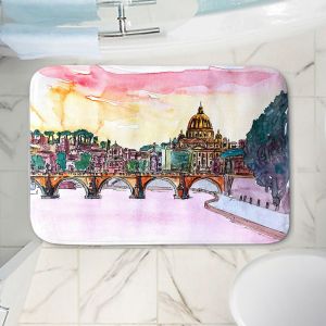Decorative Bathroom Mats | Markus Bleichner - Vatican Rome Italy Sunset Saint Peter ll