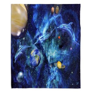 Decorative Fleece Throw Blankets | Mark Watts - Symphony of Space