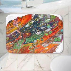 Decorative Bathroom Mats | Marley Ungaro - Abstracts Primaries | Abstract Rocks Gemstones