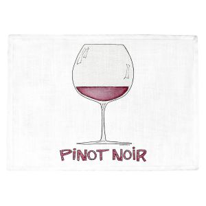 Countertop Place Mats | Marley Ungaro - Cocktails Pinot Noir | Wine Glass