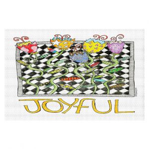 Decorative Floor Covering Mats | Marley Ungaro - Joyful Flowers | Floral Inspiration