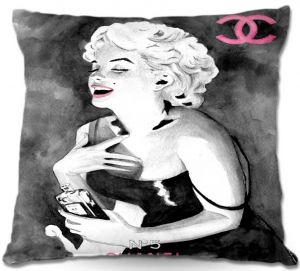 Decorative Outdoor Patio Pillow Cushion | Marley Ungaro - Marilyn Monroe V