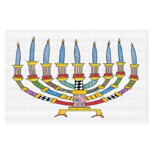 Decorative Floor Covering Mats | Marley Ungaro - Menorahh | Jewish Candles
