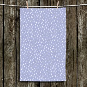 Unique Hanging Tea Towels | Metka Hiti - Weather Report Snow | Water winter pattern nature repetition