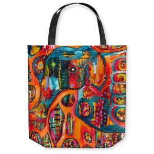 Unique Shoulder Bag Tote Bags | Michele Fauss Abstract Elephant