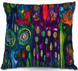 Throw Pillows Decorative Artistic | Michele Fauss The Believers Garden