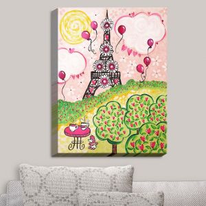 Decorative Canvas Wall Art | nJoy Art - Paris In Pink | Femenine Places