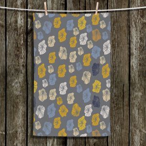 Unique Hanging Tea Towels | Olive Smith - Gerbera Elements ll | Florals Patterns