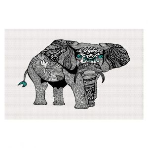 Decorative Floor Coverings | Pom Graphic Design One Tribal Elephant