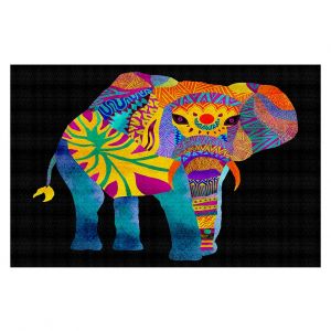 Decorative Floor Coverings | Pom Graphic Design Whimsical Elephant II