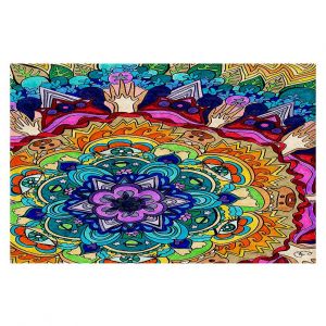 Decorative Floor Coverings | Rachel Brown Microcosm Mandala