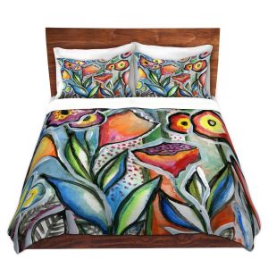 Unique Duvet Microfiber King set from DiaNoche Designs by Robin Mead - Eternal 1