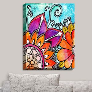 Decorative Canvas Wall Art | Robin Mead - Jubilant B | Flowers