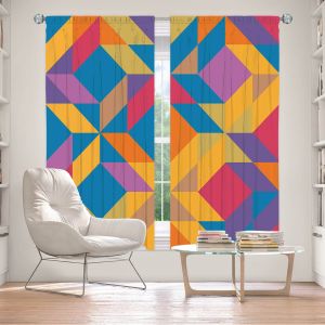 Decorative Window Treatments | Ruth Palmer - Mixed Bag | Pattern Geometric