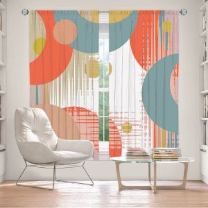 Decorative Window Treatments | Ruth Palmer - Modern Abstract | Abstract