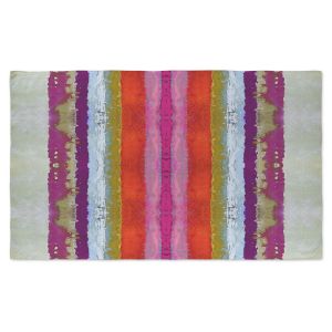 Artistic Pashmina Scarf | Ruth Palmer - The Sky is Falling 2 | Abstract, lines, stripes, pattern