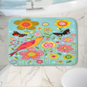 Decorative Bathroom Mats | Sascalia - Flower Meadow