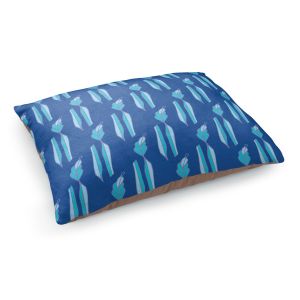 Decorative Dog Pet Beds | Sue Brown - Gervay Garden 1 | Pattern flower repetition abstract