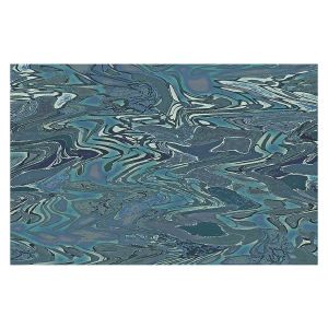 Decorative Floor Covering Mats | Susie Kunzelman - Agate 1 | Abstract pattern