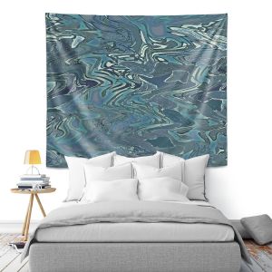 Artistic Wall Tapestry | Susie Kunzelman - Agate 1 | Abstract pattern