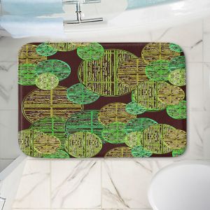 Decorative Bathroom Mats | Susie Kunzelman - Circle Sphere 4 | Geometric Pattern