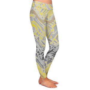 Casual Comfortable Leggings | Susie Kunzelman - Ditto 2 | Abstract pattern
