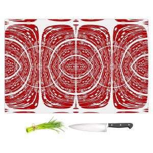 Artistic Kitchen Bar Cutting Boards | Susie Kunzelman - Door Number 6 | Abstract pattern