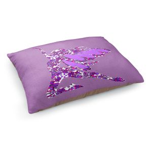 Decorative Dog Pet Beds | Susie Kunzelman - Fairy Come Fly Purple