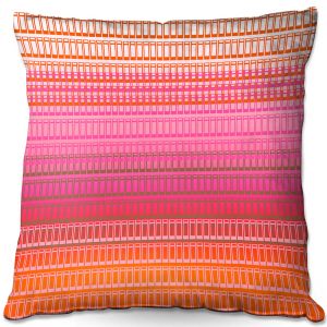 Throw Pillows Decorative Artistic | Susie Kunzelman - Geo Squared 1 | Geometric pattern