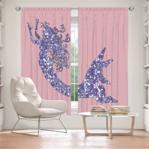 Decorative Window Treatments | Susie Kunzelman - Mermaid Rose Quartz