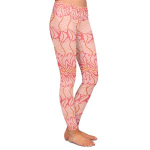 Casual Comfortable Leggings | Susie Kunzelman - Pretty Petals | Colorful abstract pattern
