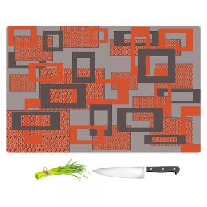 Artistic Kitchen Bar Cutting Boards | Susie Kunzelman - Settled | Square pattern