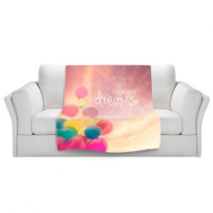 Artistic Sherpa Pile Blankets | Sylvia Cook Make Your Dreams Come True