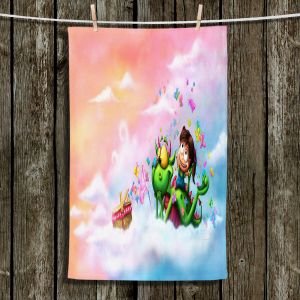 Unique Bathroom Towels | Tooshtoosh - Butterflies Picnic in the Sky
