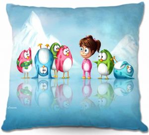 Throw Pillows Decorative Artistic | Tooshtoosh Im a Penguin Too!