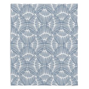 Decorative Fleece Throw Blankets | Traci Nichole Design Studio - Basket Weave Brisk | Patterns