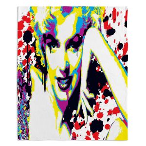 Decorative Fleece Throw Blankets | Ty Jeter - Marilyn Monroe V