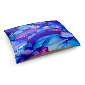 Decorative Dog Pet Beds | Valerie Lorimer - Dancing at Midnight | Abstract water