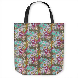 Unique Shoulder Bag Tote Bags | Yasmin Dadabhoy - Popart Gold | abstract pattern geometric